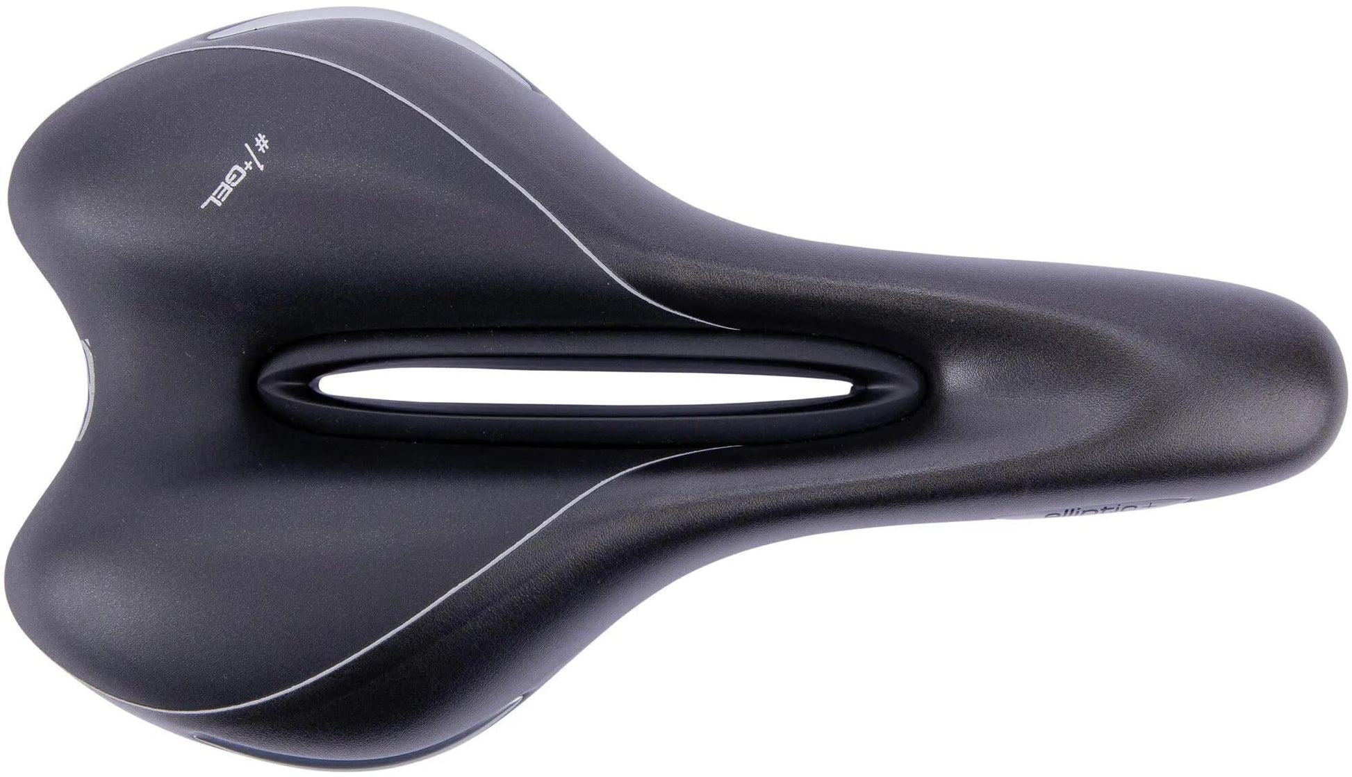 Contec selle elliptique + ct selle elliptique+ vtt sport unisexe noir argent