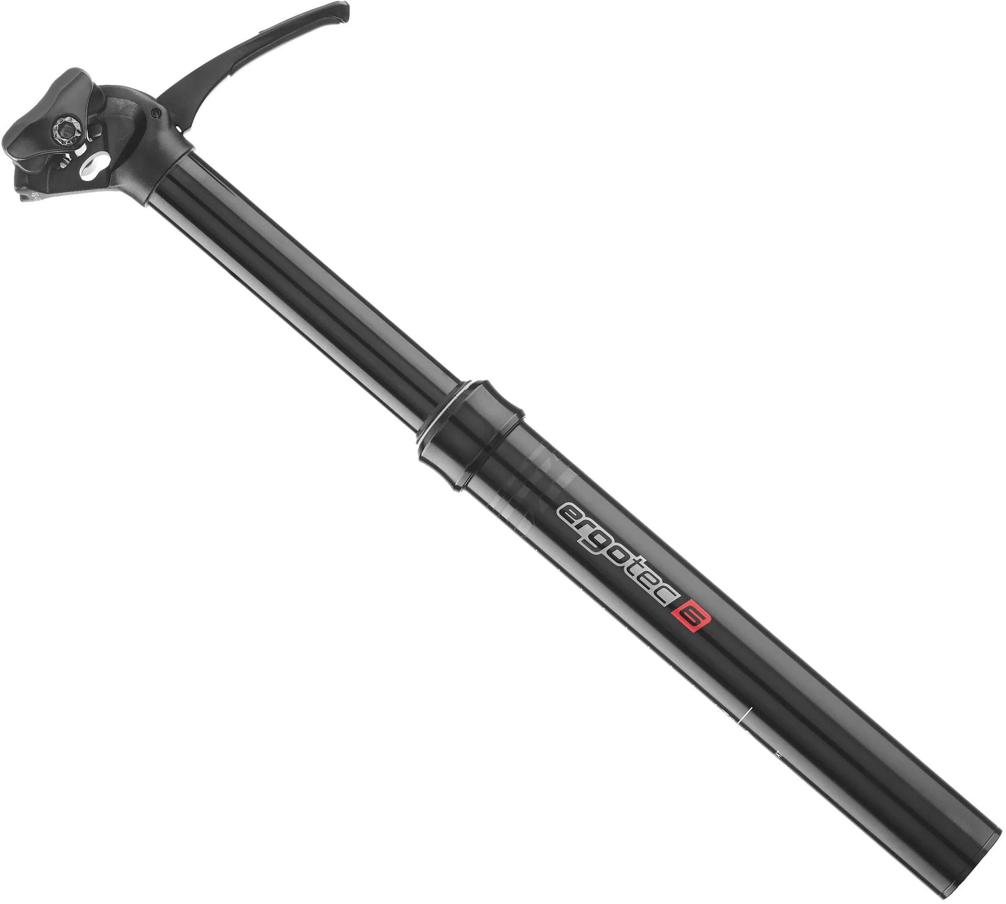 Elvedes Ergotec Seat Post de haut en bas réglable Ø27.2 390 mm noir