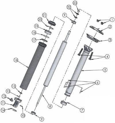 Kit de service Contec Nara Dropair DLX Kit A
