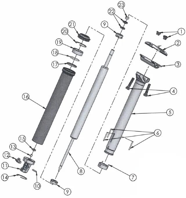 Kit de service Contec Nara Dropair DLX Kit A