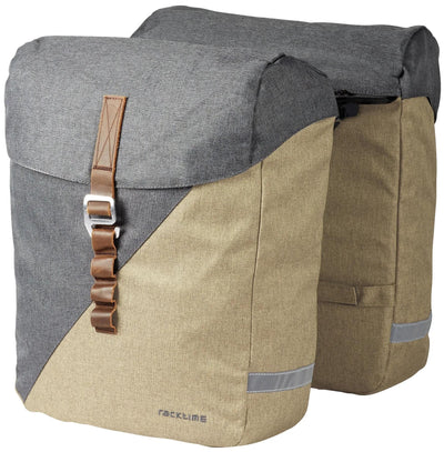 Sac à double rack heda 2.0 désert sable de poussière gris