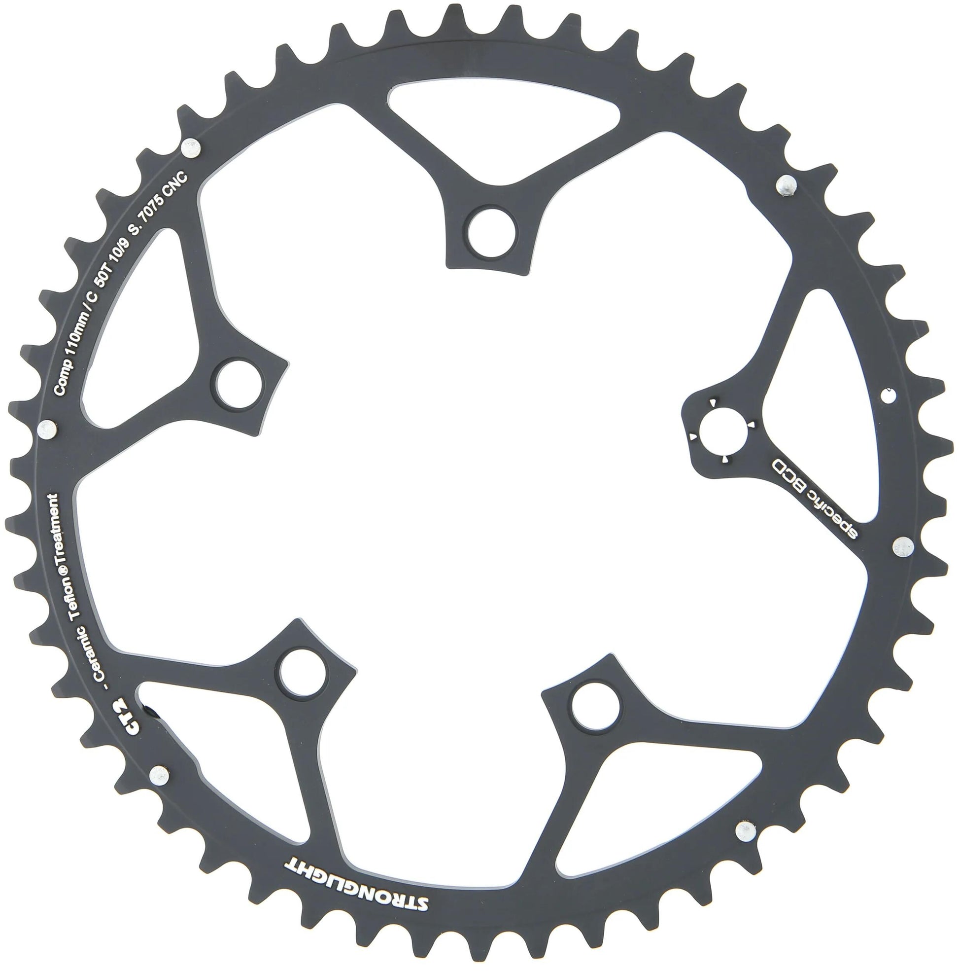 Stronglight Chain Ring Strongl. CT2 CD110MM F.CAMPA10 50T