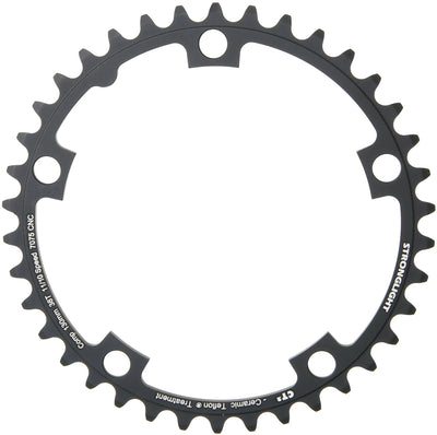 Stronglight Chain Ring Strongl.CT2 38T Alu Black