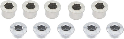 Stronglight ring sortl. W.Nuts set 5pcs