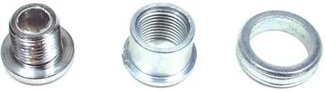 Stronglight ring sortl. W.Nuts set 5pcs