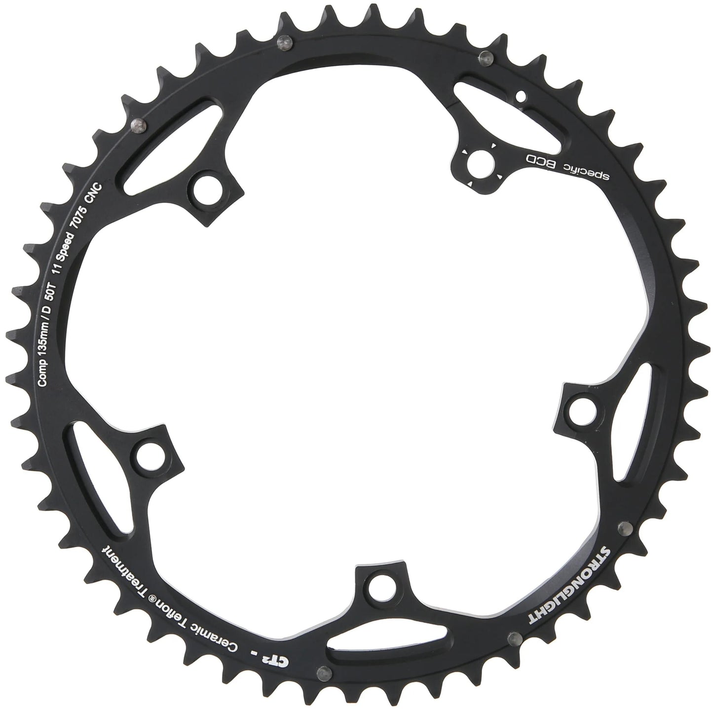 Stronglight Chain Ring Strongl.CT2 50T Black