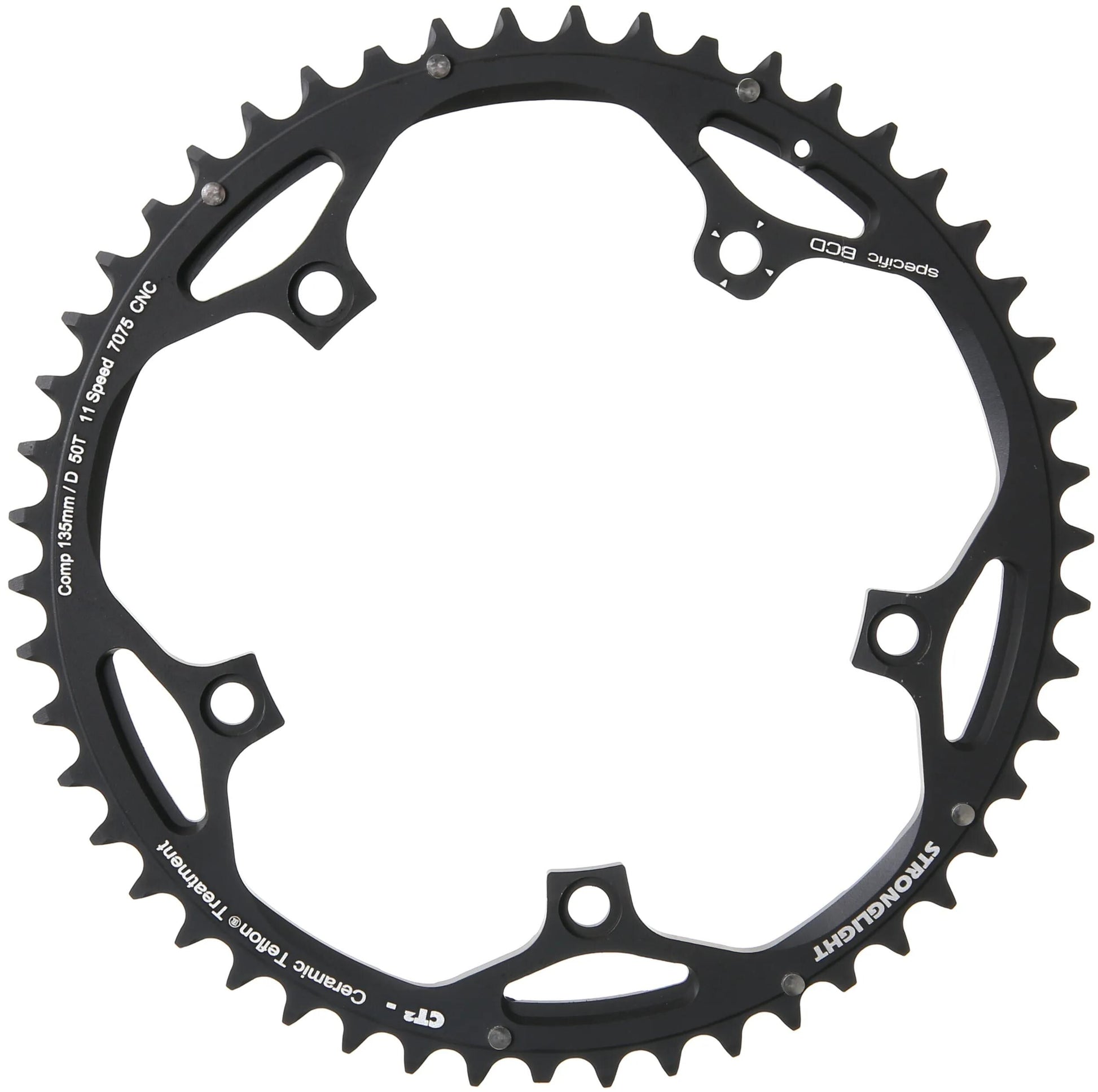Stronglight Chain Ring Strongl.CT2 50T Black