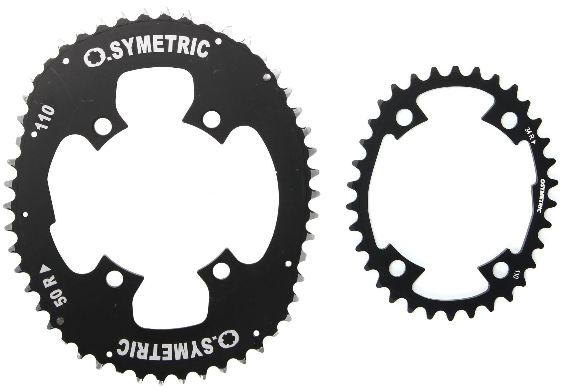 Anneau de chaîne O.Symétrique 34 50T Kit