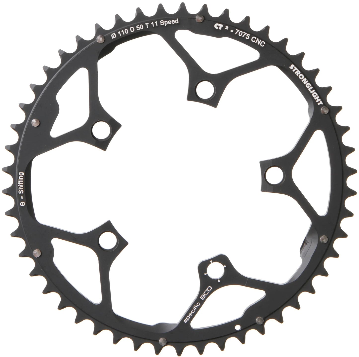 Stronglight Chain Ring Strongl.CT2 50T 110mm Campa SR EPS
