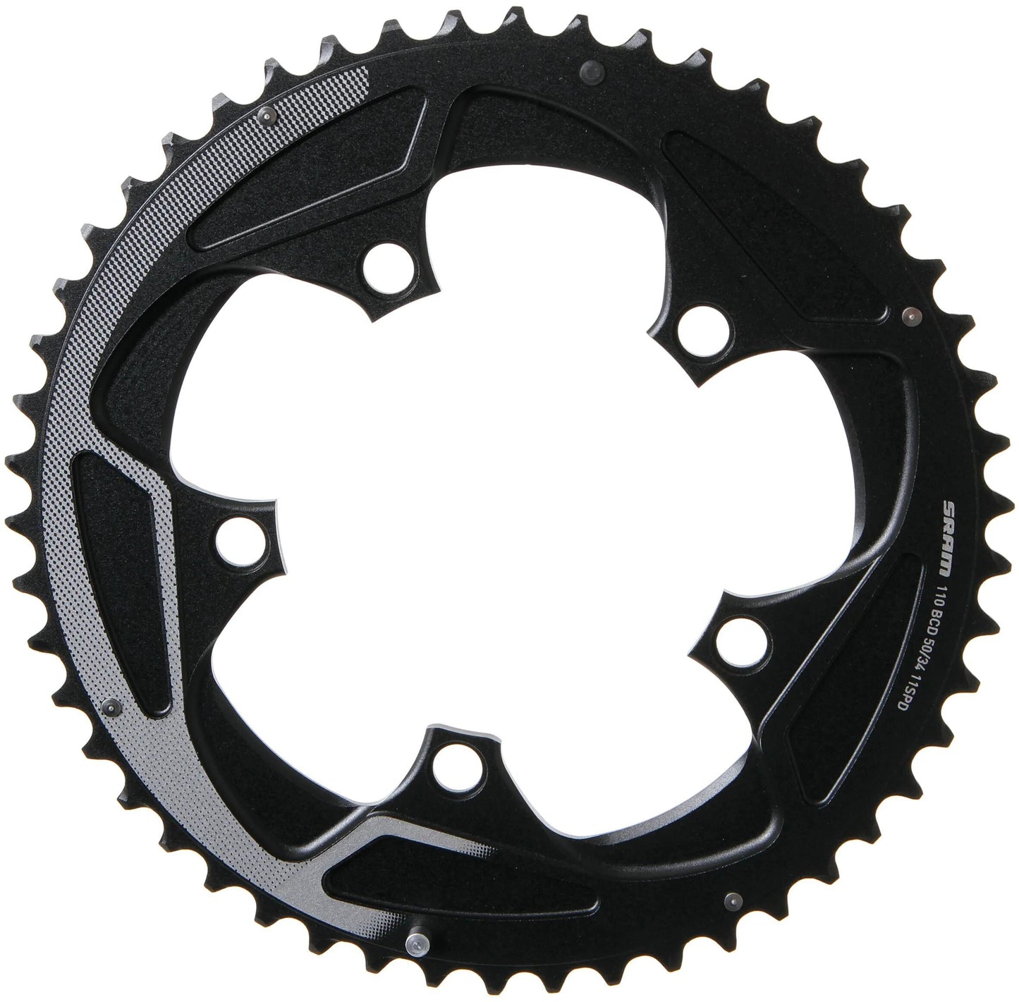 Plateau Sram route double plateau roaddoub. 50 tonnes d'argent.