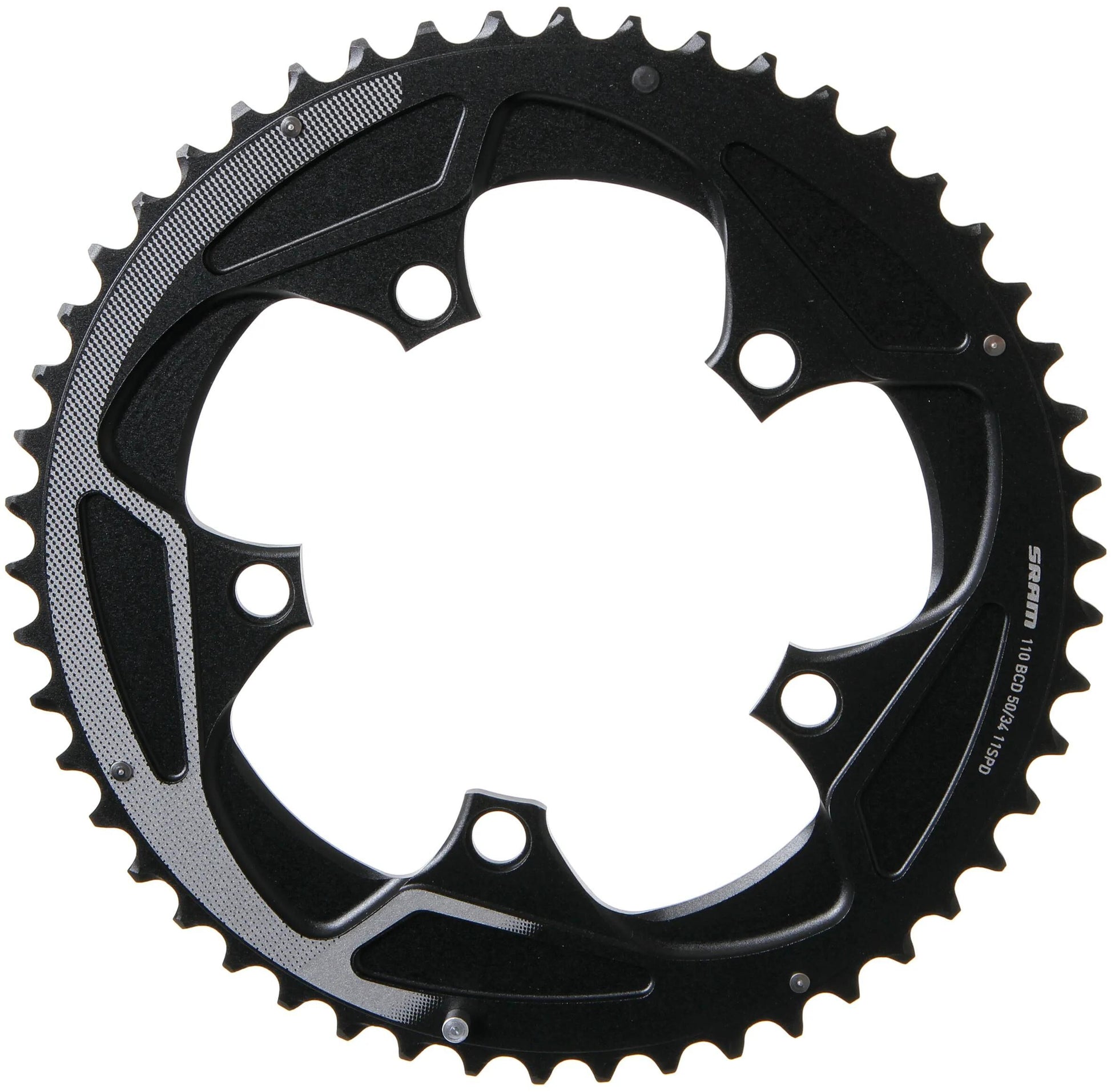 Plateau Sram route double plateau roaddoub. 50 tonnes d'argent.