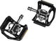 Elvedes pédales ep superlight 9 16 en aluminium noir