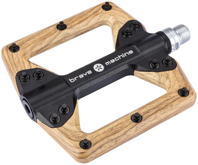 Brave Platform Pedal Wood Black Wood Look