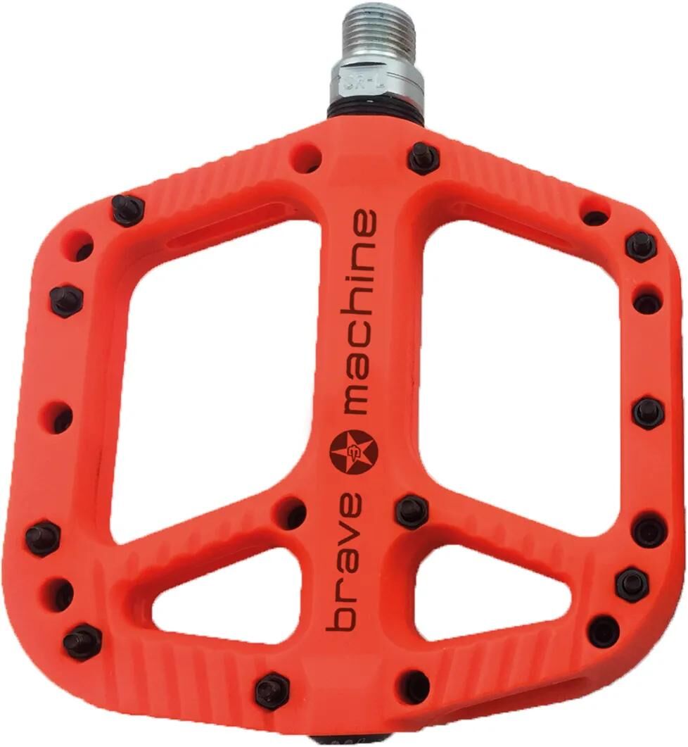 Brave plate-forme pédale freeride xl orange