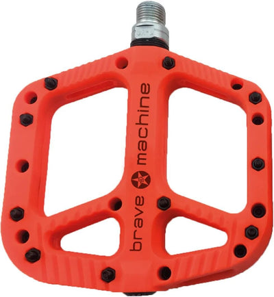 Brave plate-forme pédale freeride xl orange