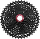 Cassette sunrace 10 vitesses cs-mx3 11-46t rouge noir