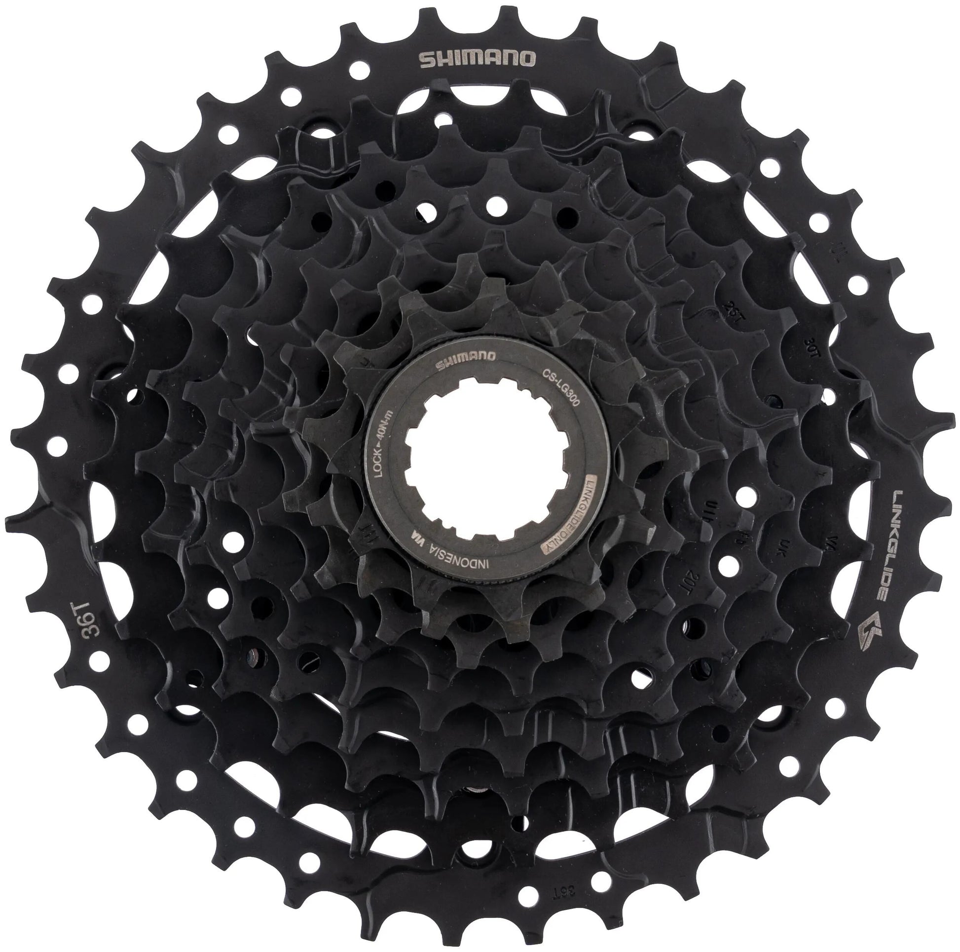 Shimano Cassette Cuets 9V 11-36T CS-LG300 Black