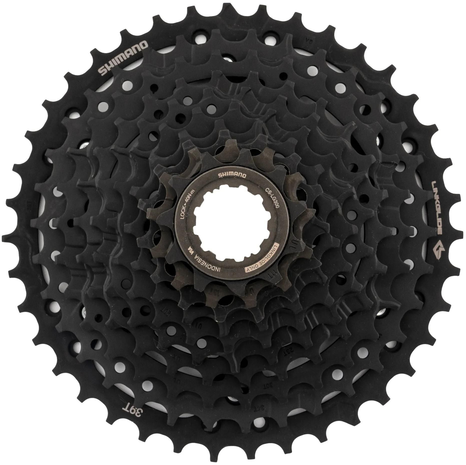 Shimano Cassette Cuets 10V 11-39T CS-LG300 Black