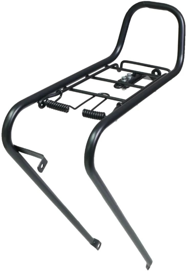 Steco porte-bagages avant fw2 fr.carrier fw2 acier, noir mat