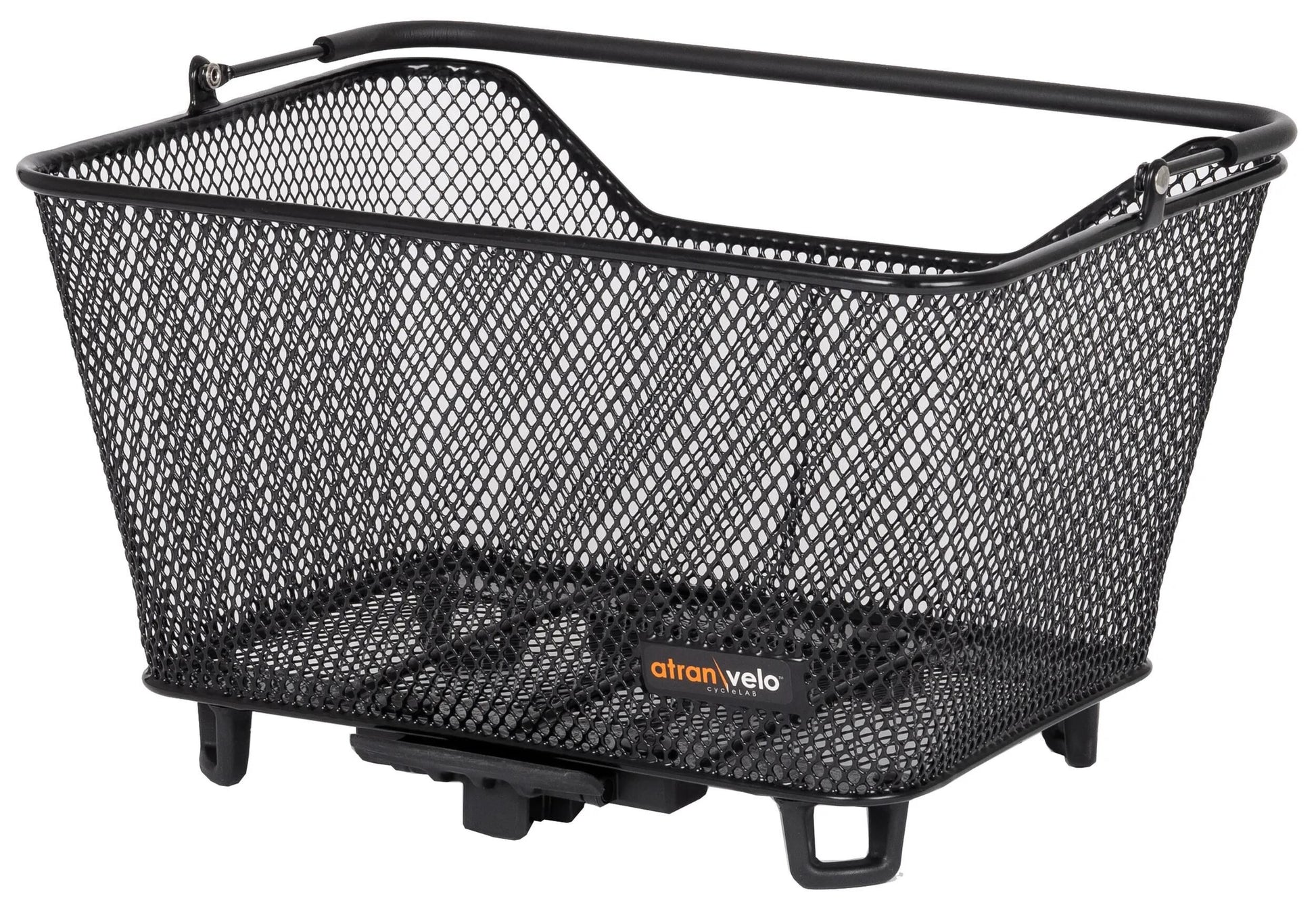 Panier de vélo Atranvelo, à l'arrière du panier arrière daily s avs at.velo daily s avs acier