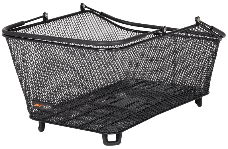 Panier de vélo Atranvelo, à l'arrière du panier arrière daily l avs at.velo daily l avs acier