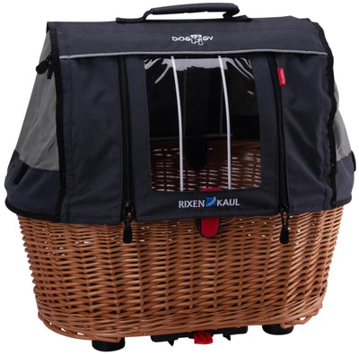 Rixen Kaul Panier d'animaux arrière R K Panier de chien plus en osier