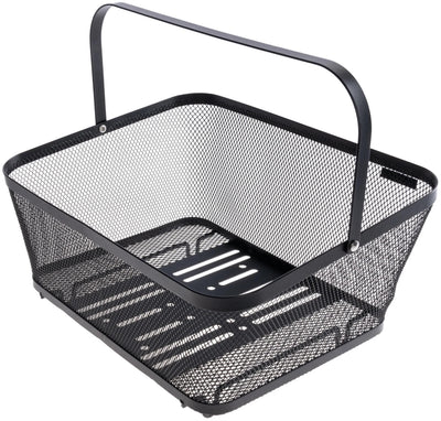 Contec panier à vélo, arrière vero multi ct hr-basket vero multi acier 40x30x18 14 cm noir