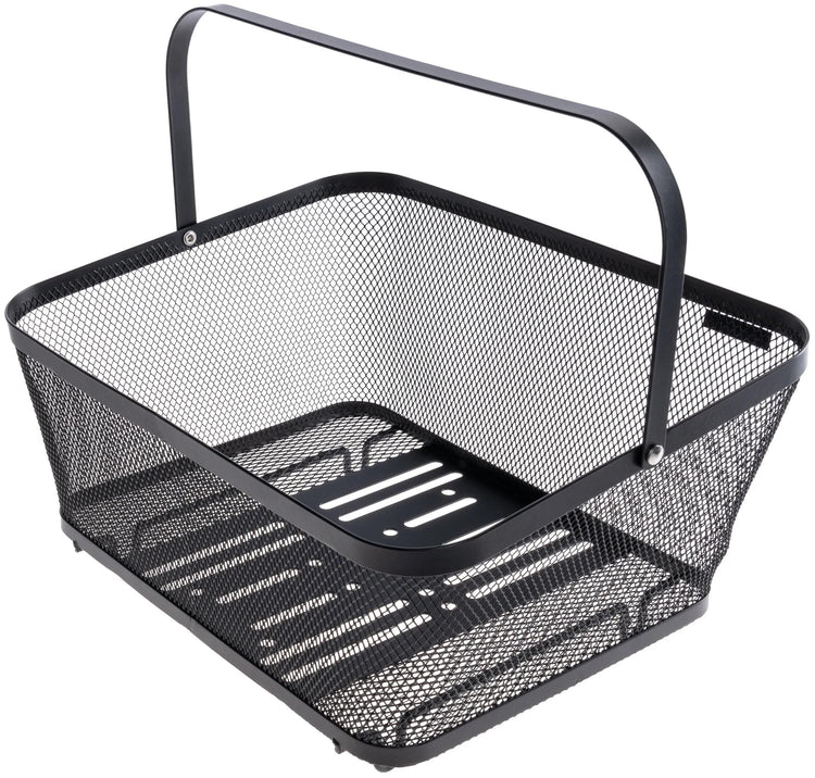 Contec panier à vélo, arrière vero multi ct hr-basket vero multi acier 40x30x18 14 cm noir