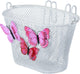 Basil Jasmin Butterfly panier vélo enfant avant ou arrière blanc
