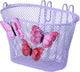 Basil Jasmin Butterfly - panier à vélo pour enfants - avant ou arrière - lilas