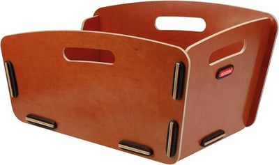 Rixen Kaul Panier arrière R K Radkiste 2 Wood, Nature