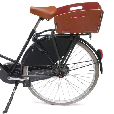Rixen Kaul Panier arrière R K Radkiste 2 Wood, Nature