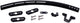 Fixation de porte-bagages Atranvelo f-fix v2 r360. f-fix v2 r360 noir