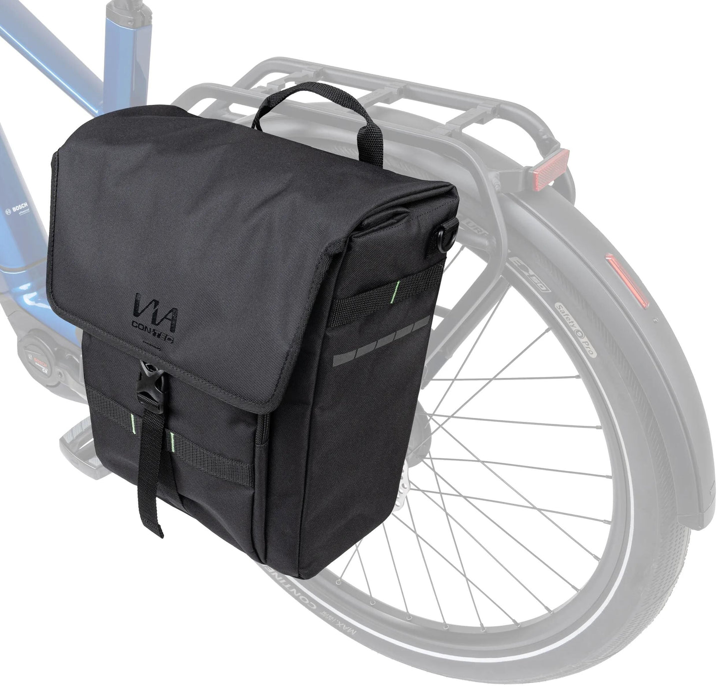 Valise Contec via daily ct sac simple via daily noir