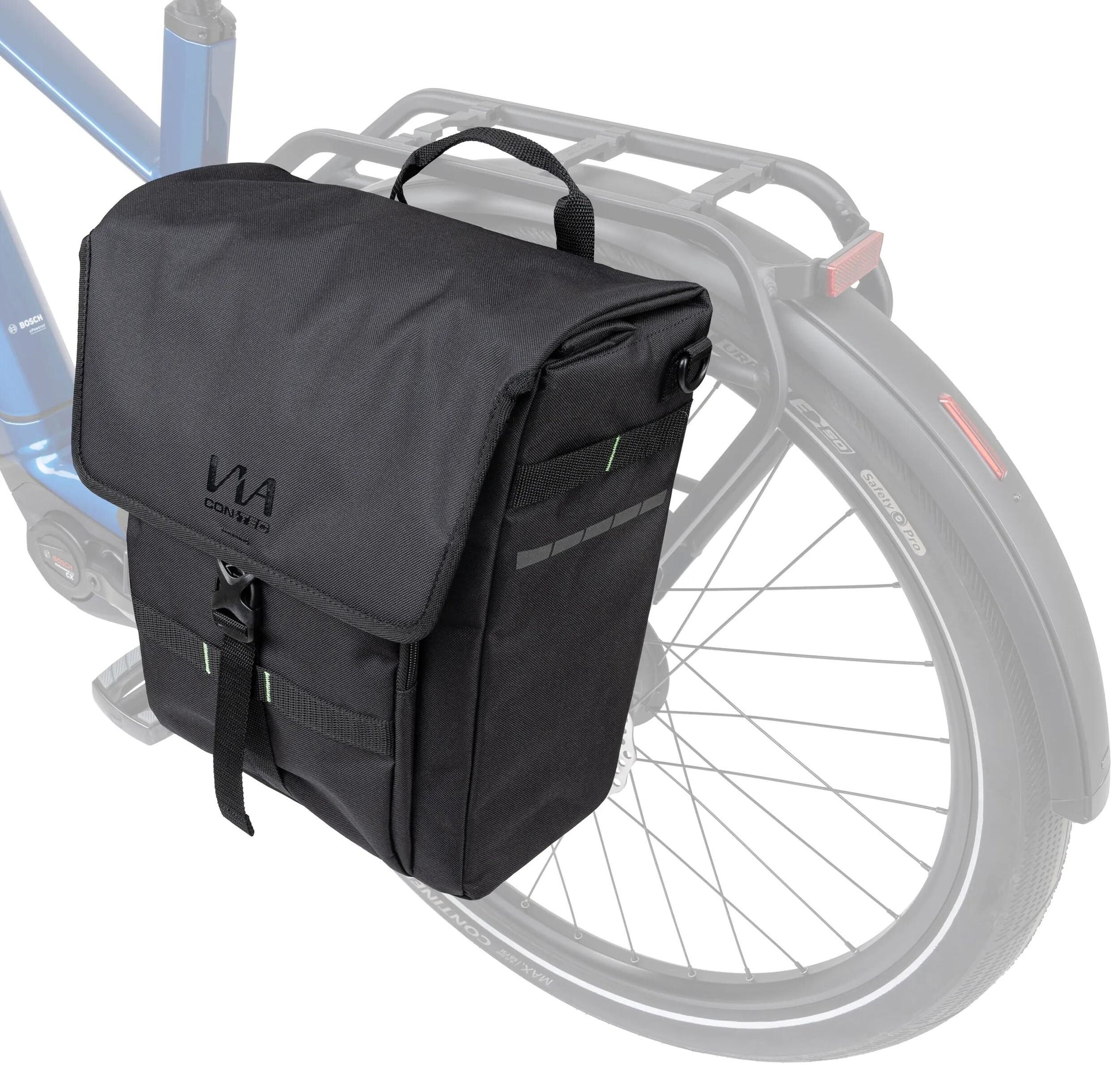 Valise Contec via daily ct sac simple via daily noir
