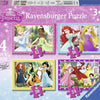 Ravensburger - Princess Puzzle 4in1