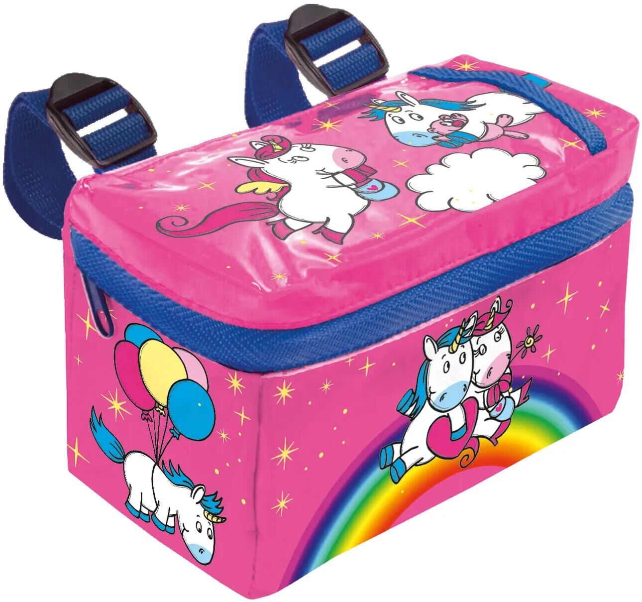Sac de bar à vélo Einhorn rose