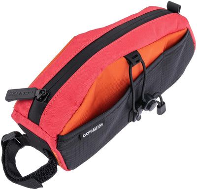 Sacoche de cadre Contec urban nomad top tube 1.5 . sac ct top tube urban nomad top tube 1.5 orange