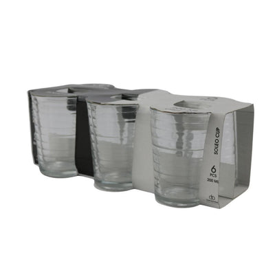 Verre à boire soleo 3 pièces 200ml | 6 pièces