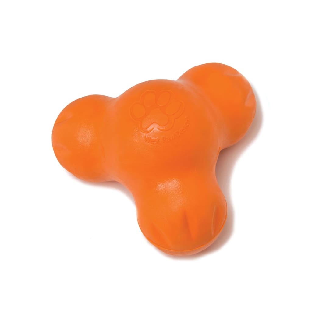 West Paw West Paw Dog Toys avec Zogoflex Tux L Mandarin Orange