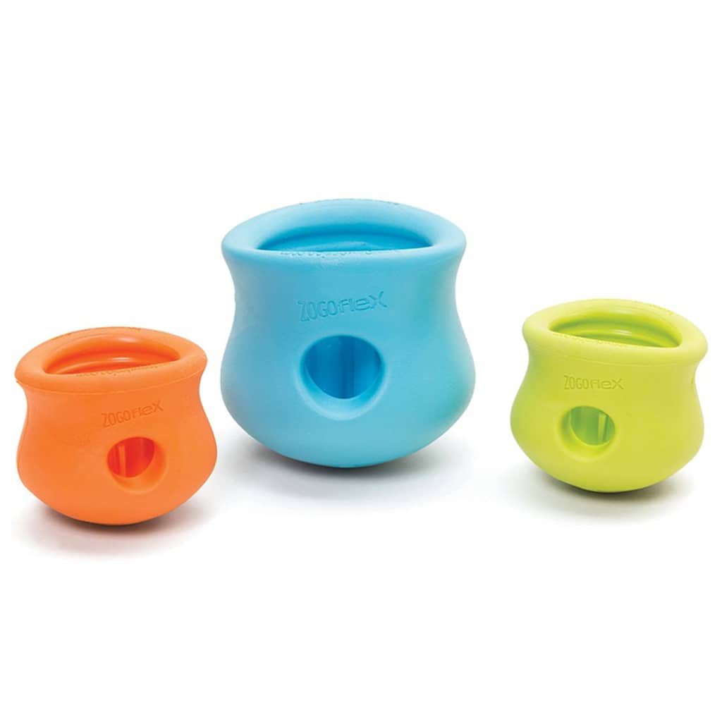 Jouet pour chien West Paw avec zogoflex toppl s vert pomme