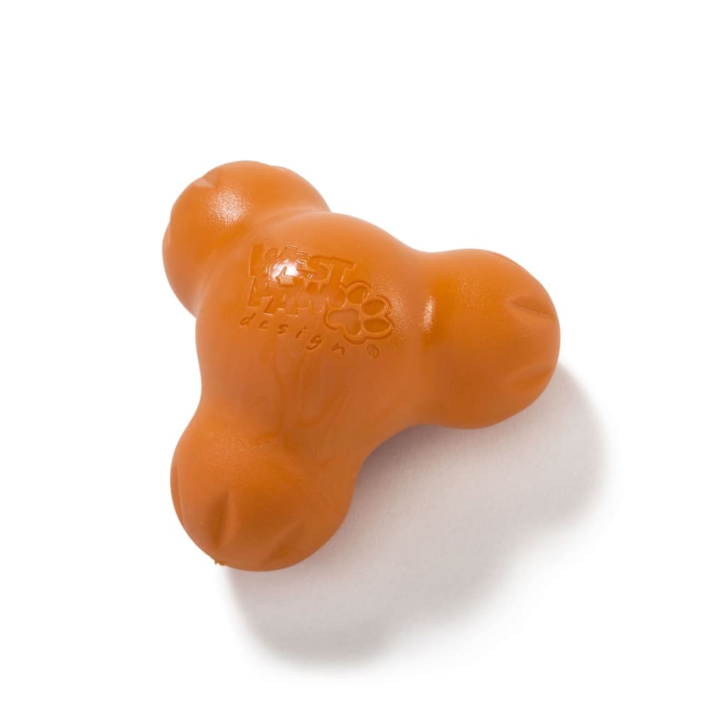 West Paw West Paw Dog Toys avec Zogoflex Tux S Mandarin Orange
