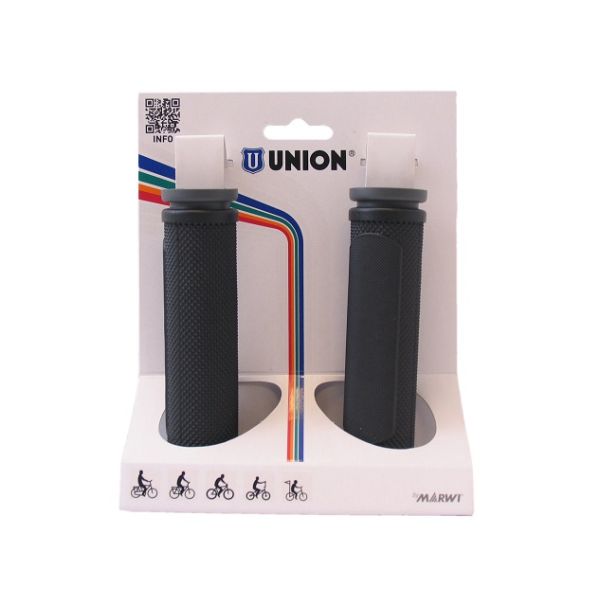 2-composants Gris Noir Ouvert 128mm bord de coupe y compris capuchon de barre noir mat