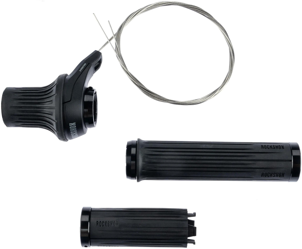 Rockshox twistloc base poignée tournante manette de vitesse rs twistloc 3 pos.