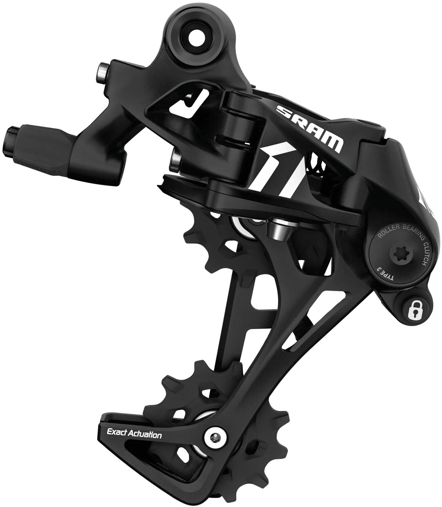 Sram arrière dérailleur Apex 1 11-Sp en acier long noir