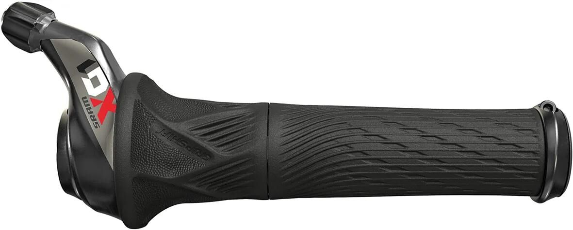 SRAM Twist Grip Shifter X01 Eagle 12-Sp., Alu, rouge