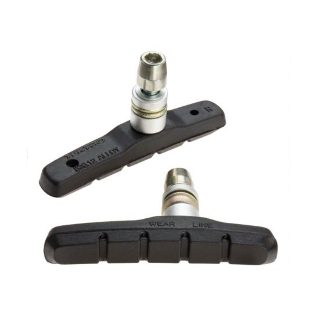 patins de frein V-brake 72 x 13 mm noir 2 pièces