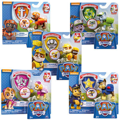 PAW PATROL ACTION Pack PUP Assorti