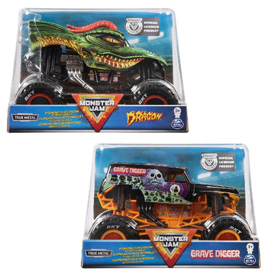Monster Jam Monster Jam Die Cast Monster Truck 1:24 Assorti