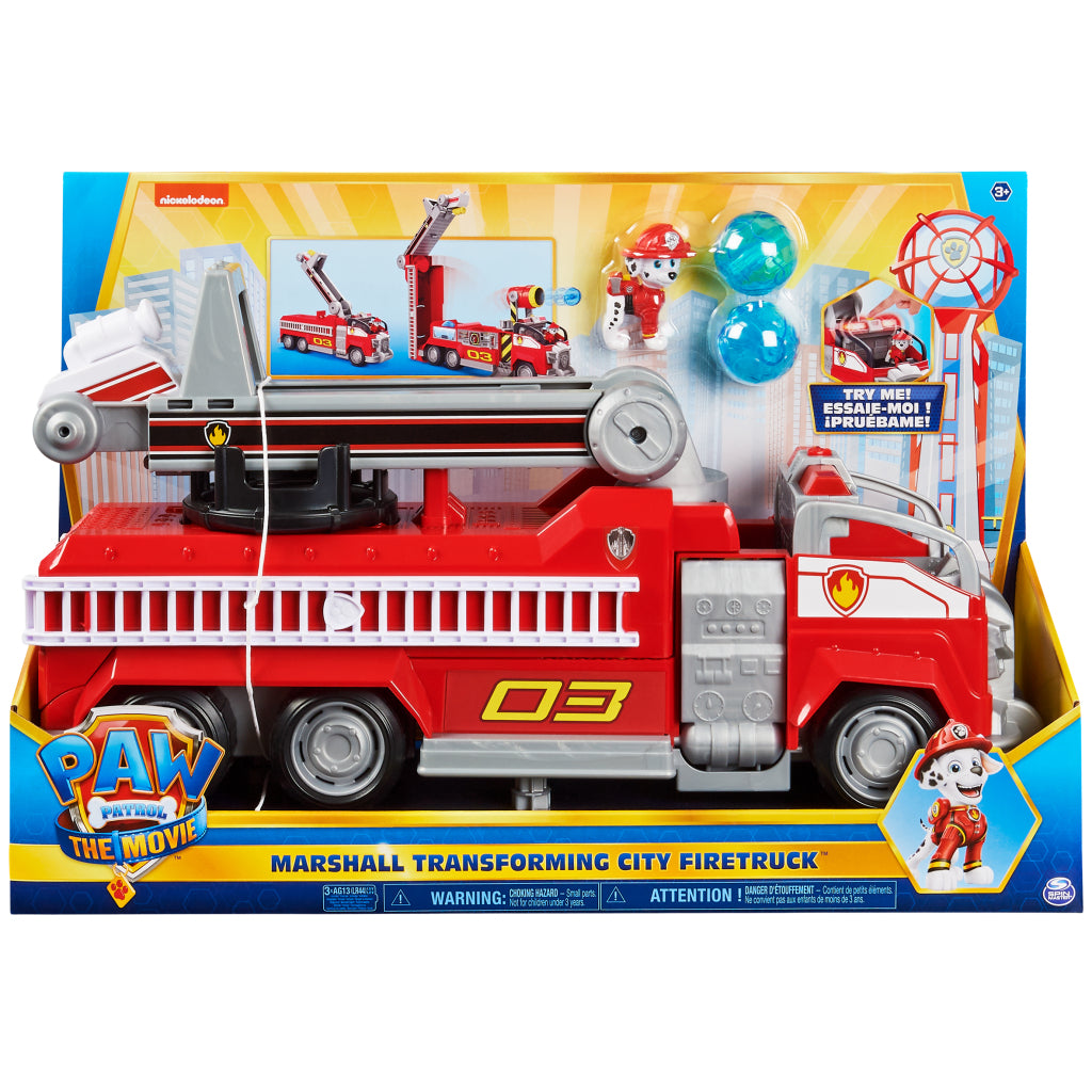 Paw Patrol Le film transformant le camion de pompiers Marshall